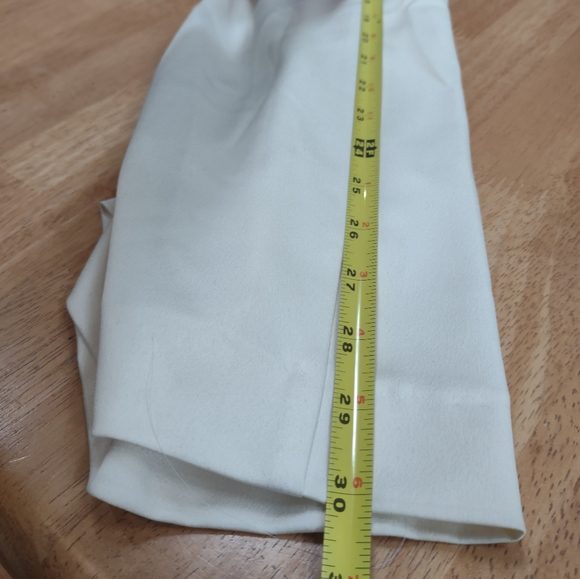 Solace London Cadenza Ivory wide leg draped ruffle jumpsuit 2 $580 - Picture 8 of 9